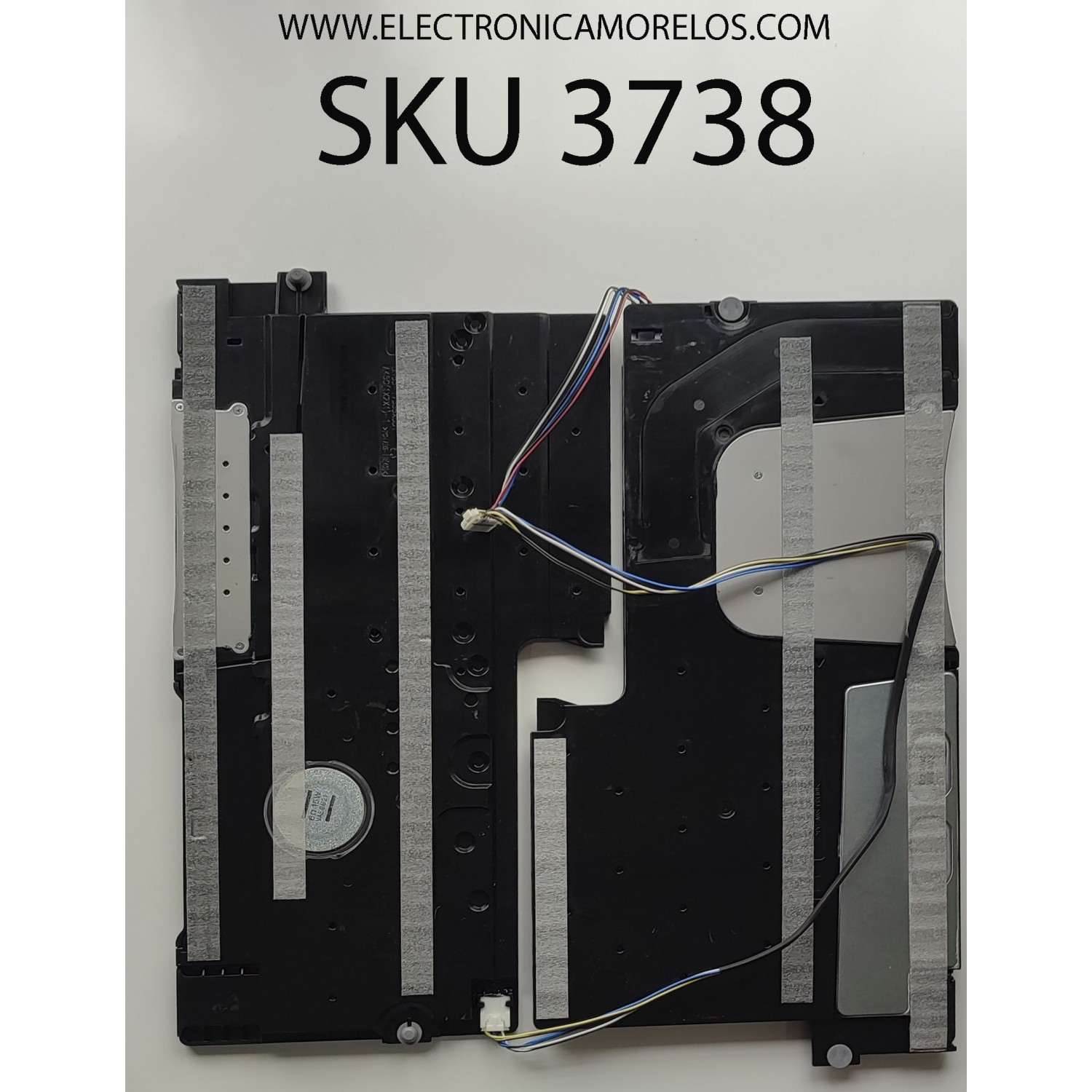 KIT DE BOCINAS PARA TV SAMSUNG / NUMERO DE PARTE BN96-45641C / BN63-17535X001 / BN9645641C / 6Ω 10W / MODELO QN65Q90RAFXZA FA02	